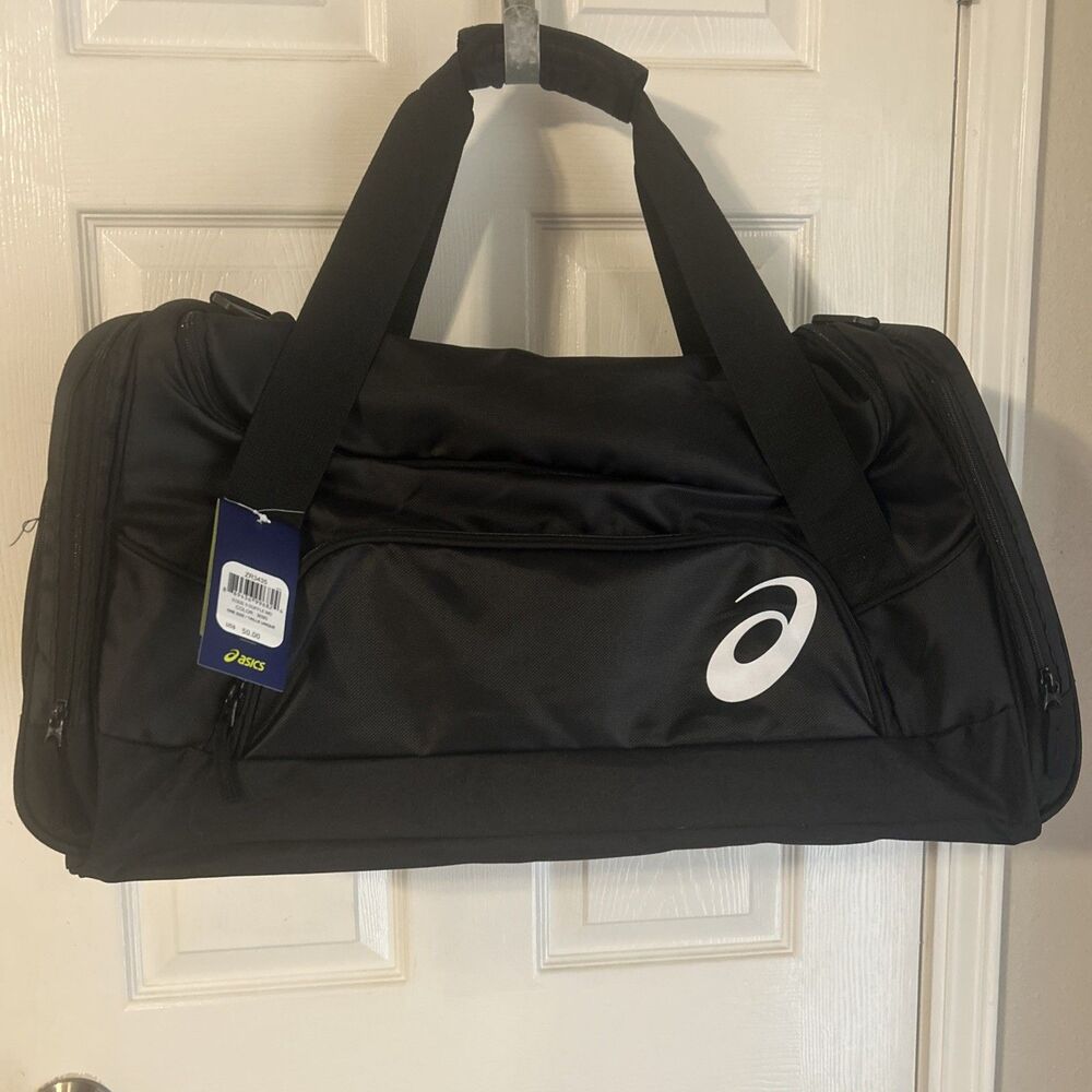 ASICS Edge II Duffle Bag, Medium - Black NEW